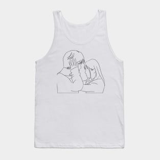 Falling High School Girl and Irresponsible Teacher Jdrama Tank Top